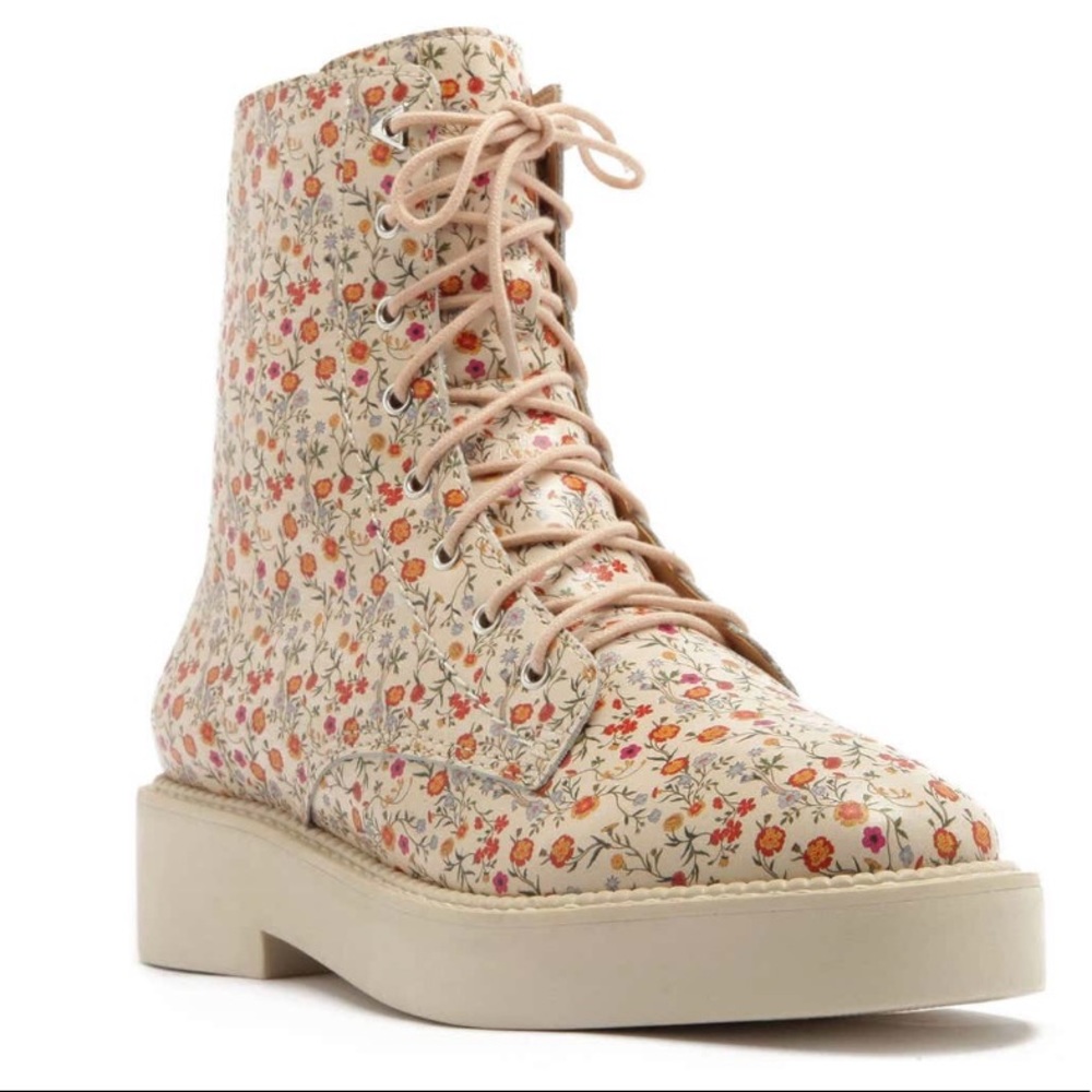 Schutz Moro Combat Boots - Picture 1 of 4